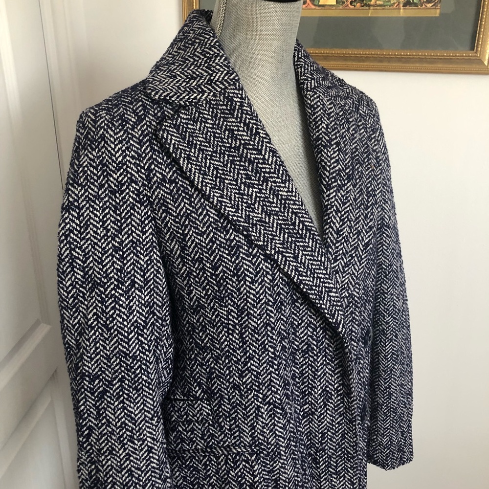 Topshop under the knee coat